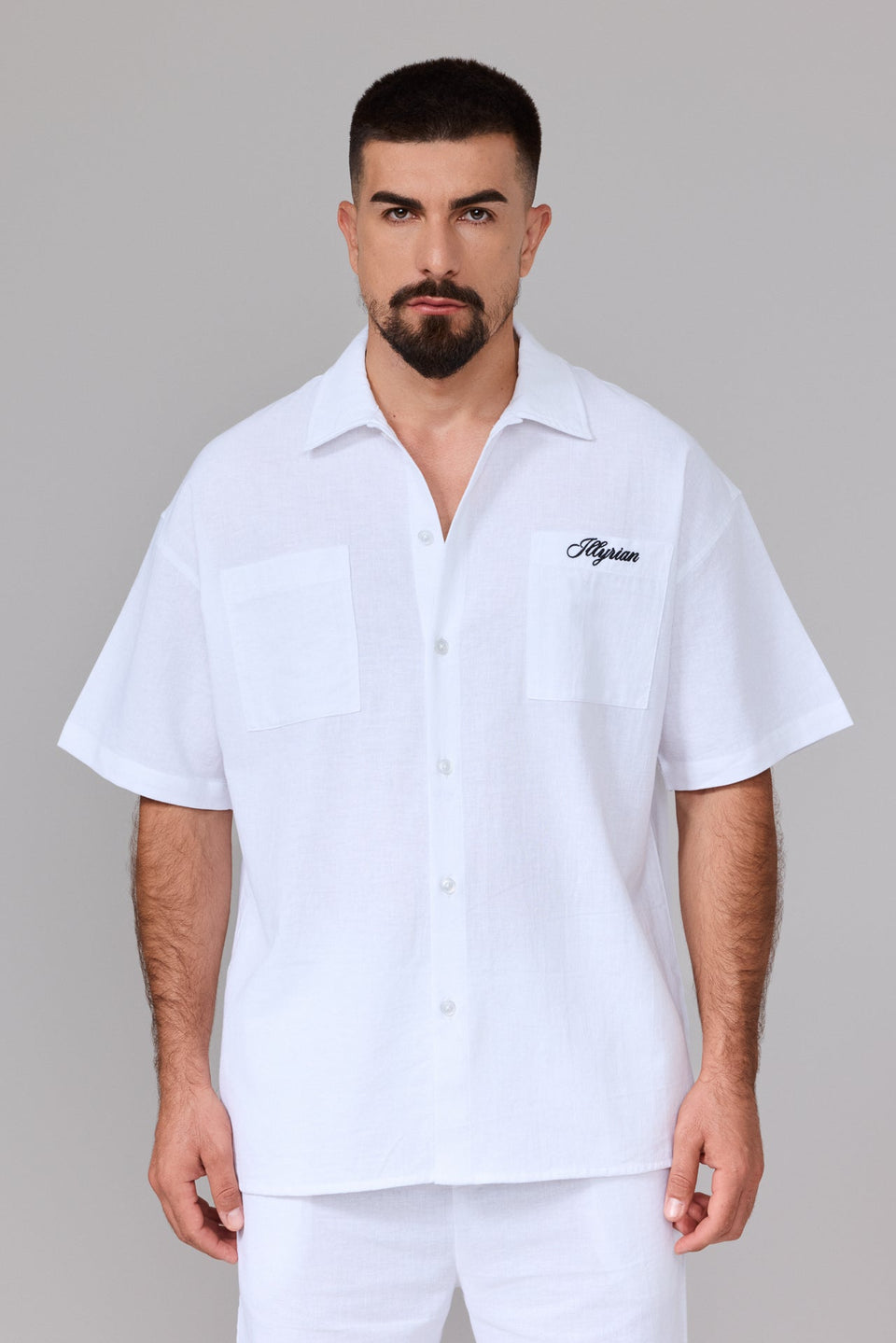 Men’s Linen Shirt - White