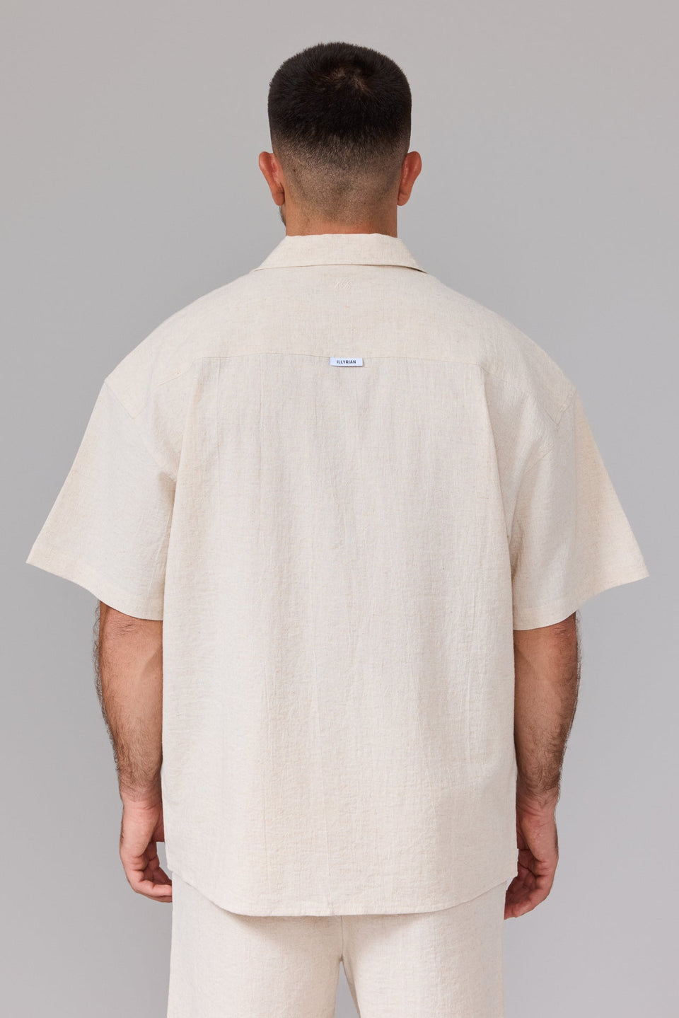 Men’s Linen Shirt - Beige