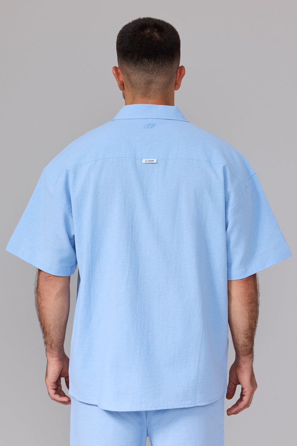 Men’s Linen Shirt - Blue