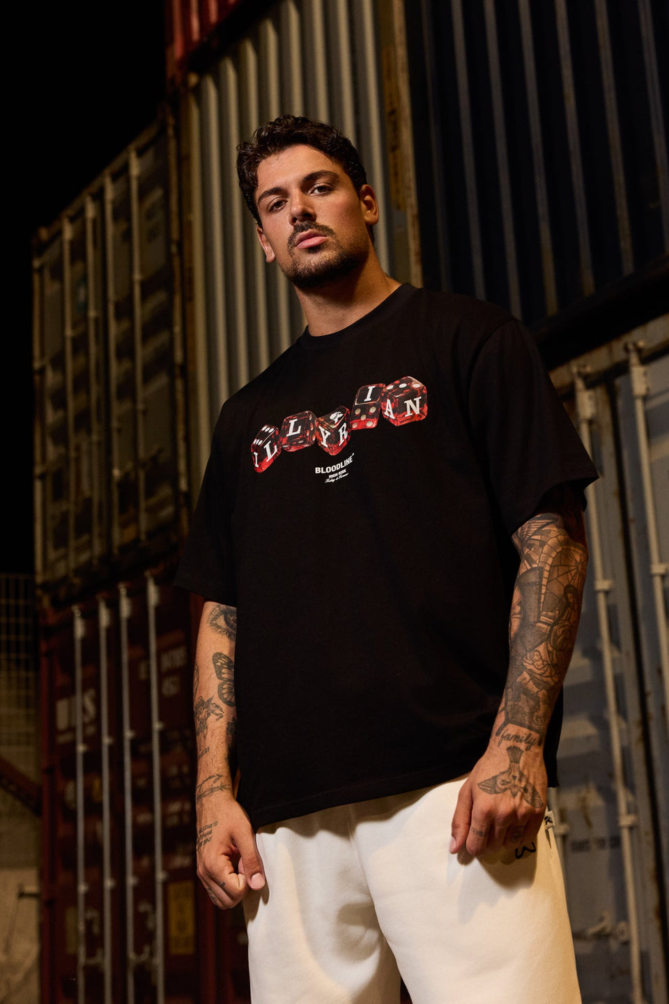 Illyrian Dice T-shirt - Black