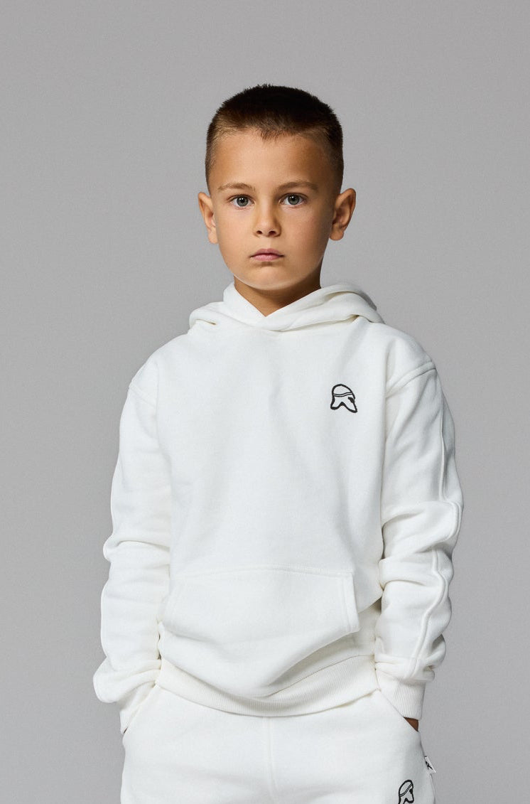 Kids’ Illyrian Ink Hoodie - White