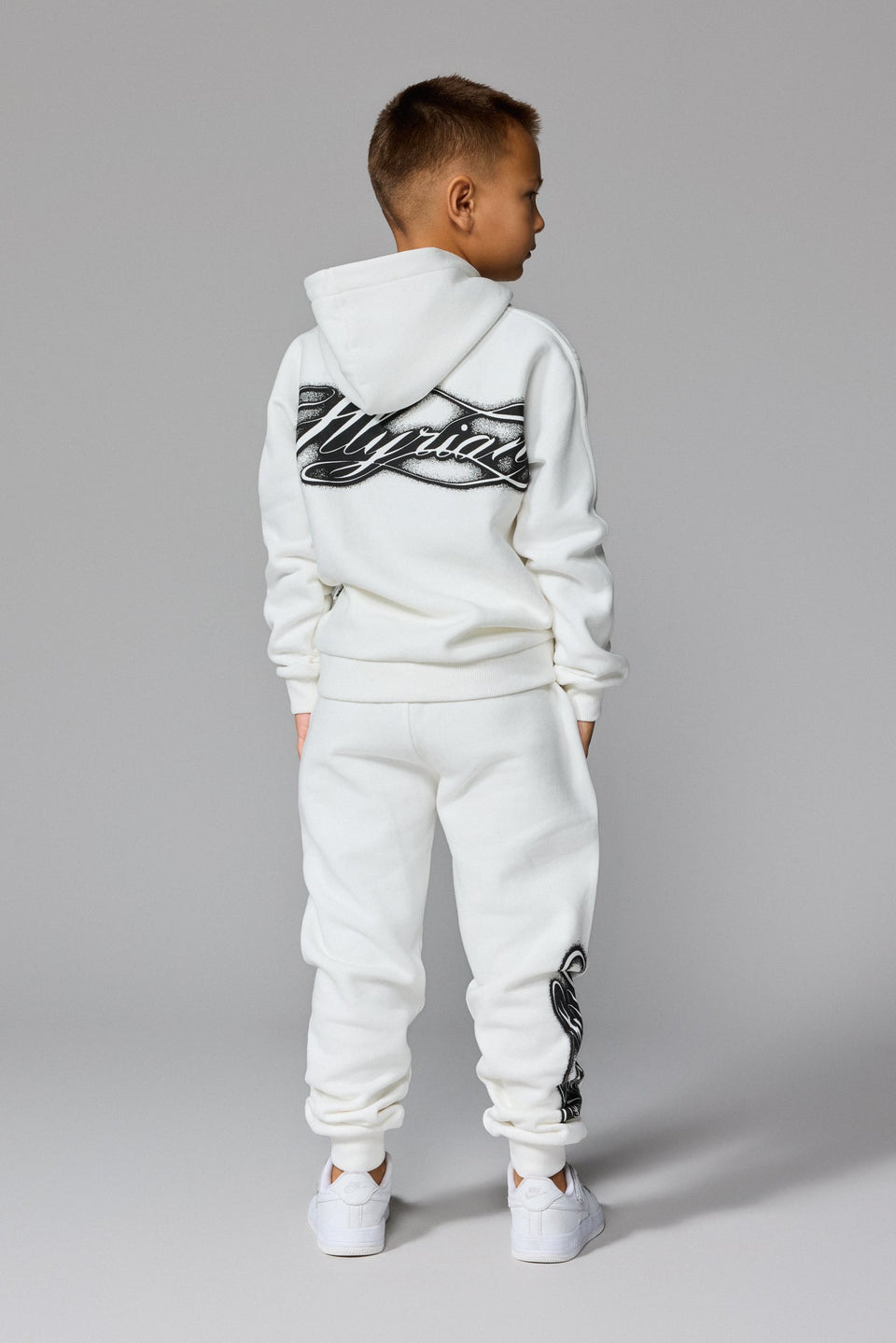 Kids’ Illyrian Ink Hoodie - White