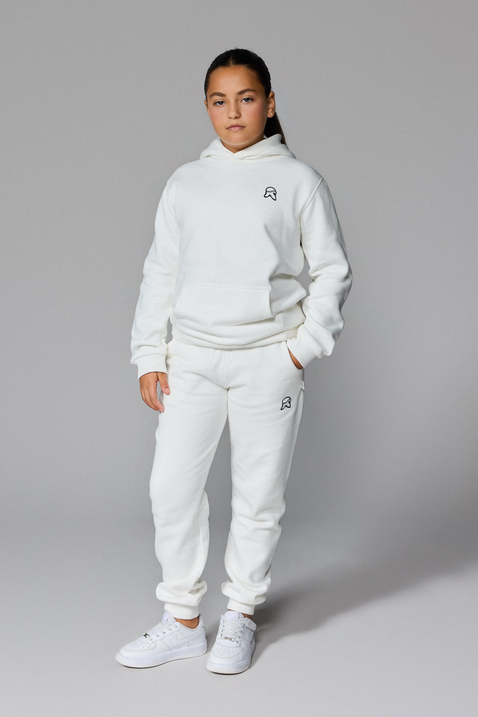Kids' Illyrian Ink Joggers - White