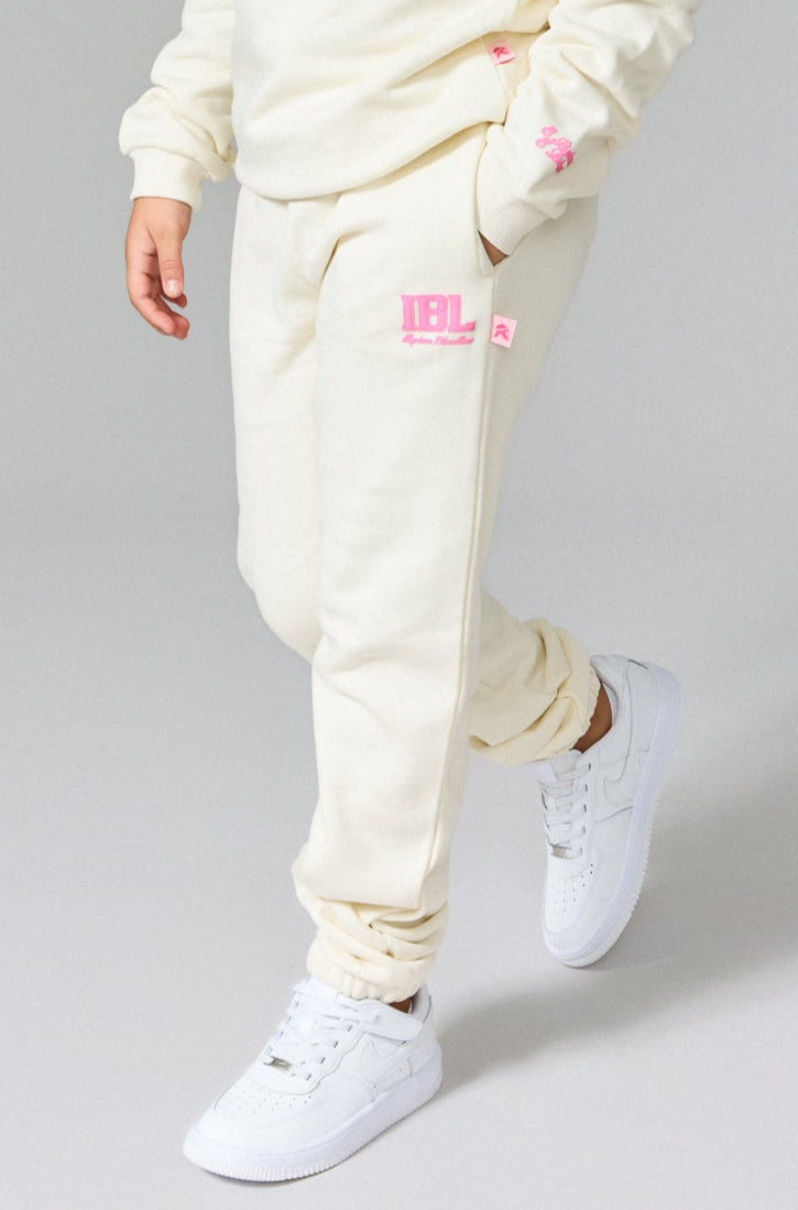 Kids IBL Joggers - White