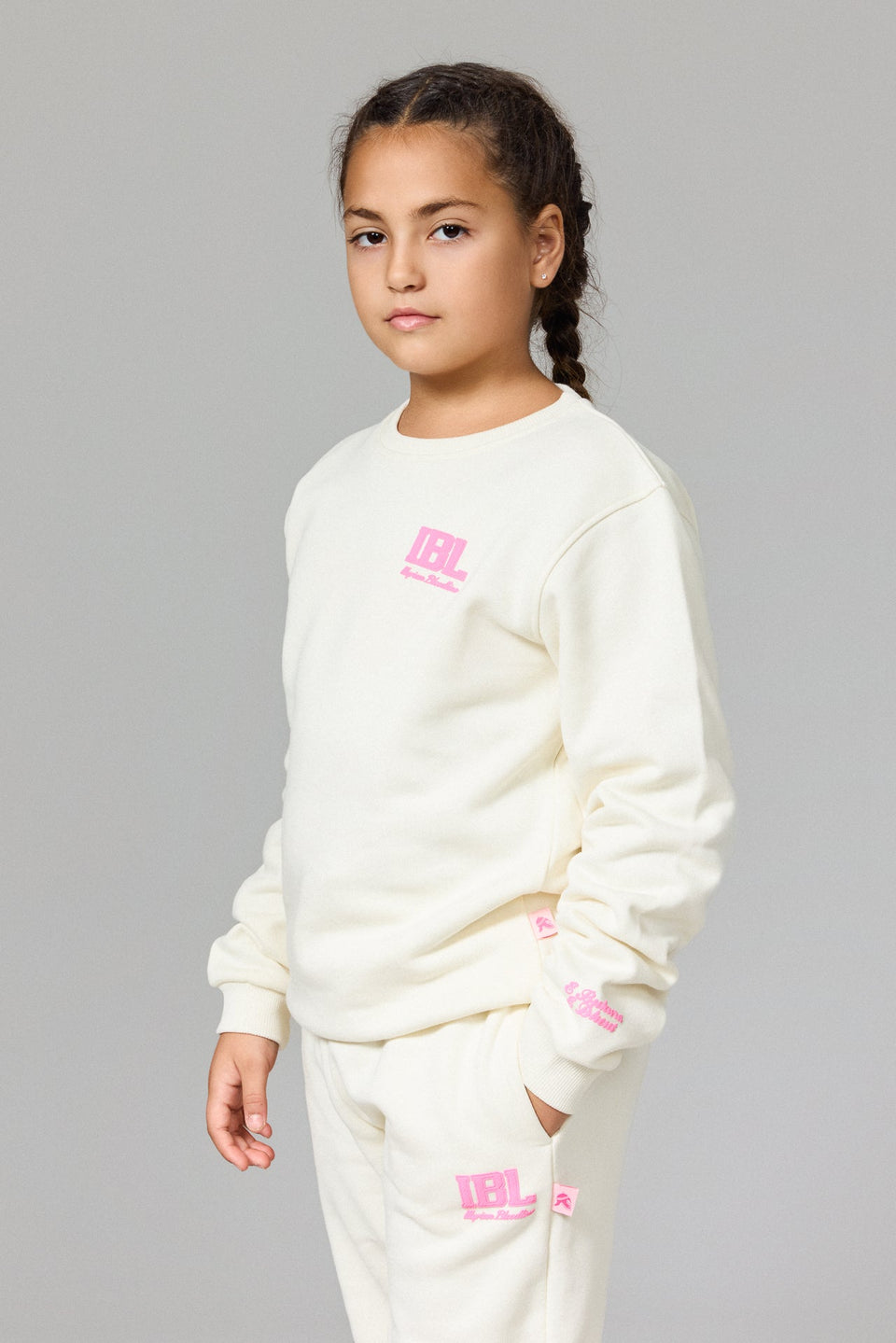 Kids IBL Joggers - White