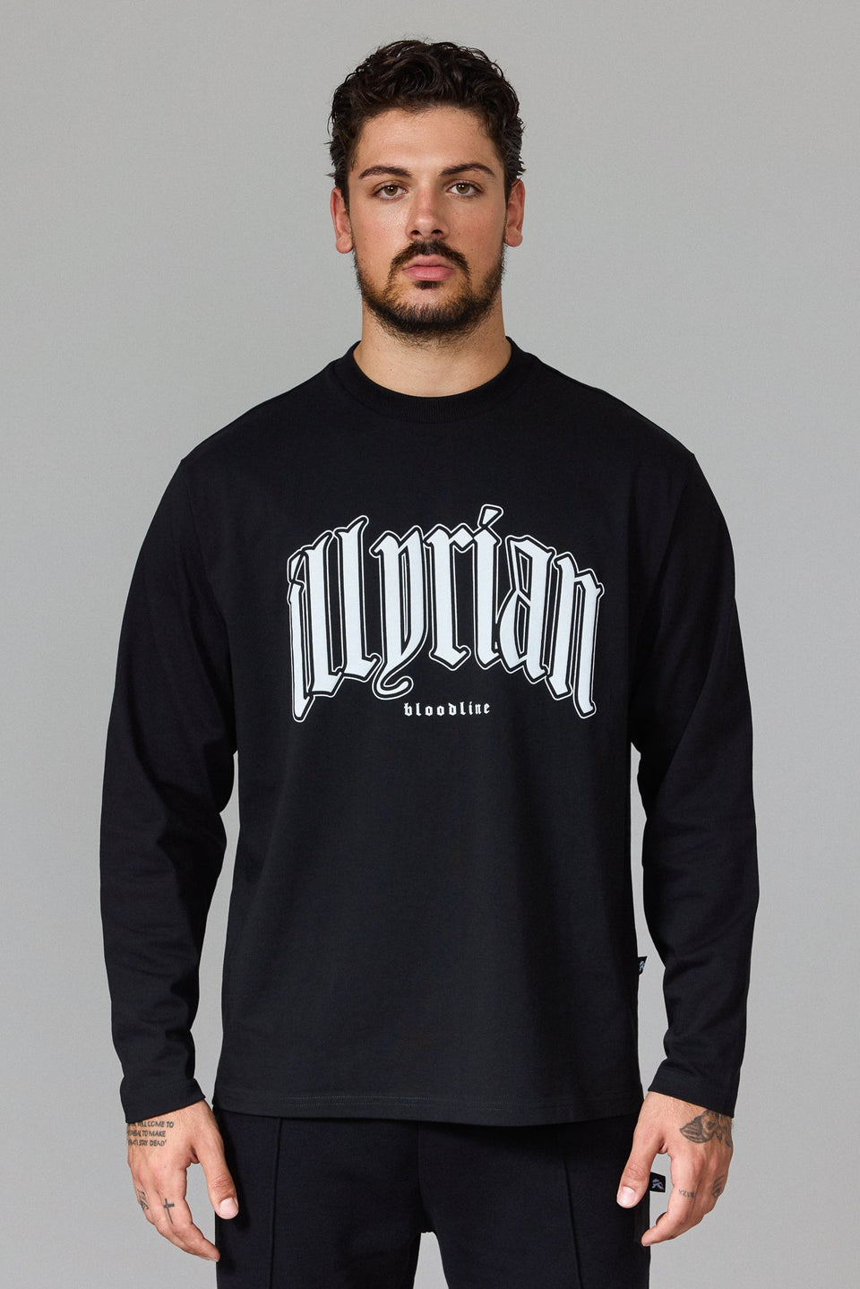 Illyrian Classical Longsleeve - Black