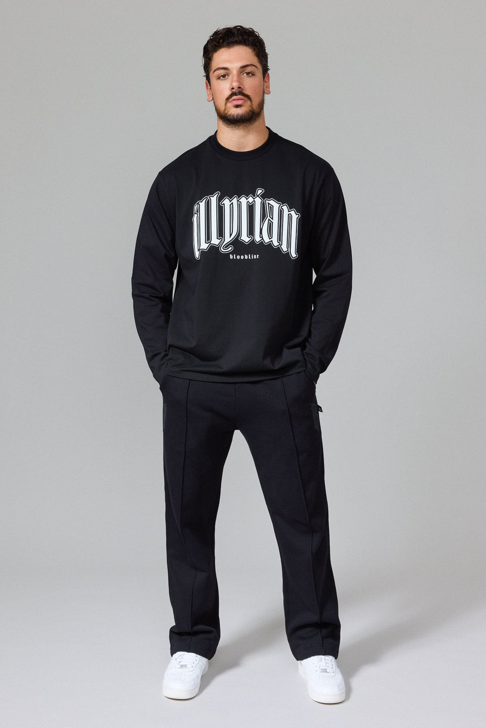 Illyrian Classical Longsleeve - Black