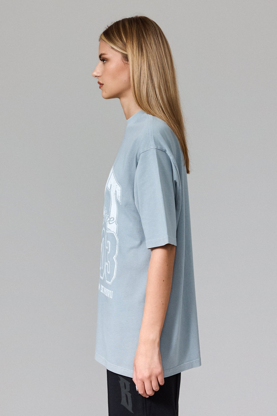 Illyrian Fight Print T-shirt - Grey