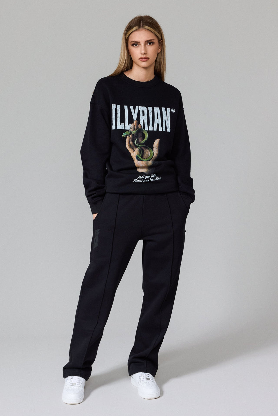 Illyrian Holy Sweater - Black