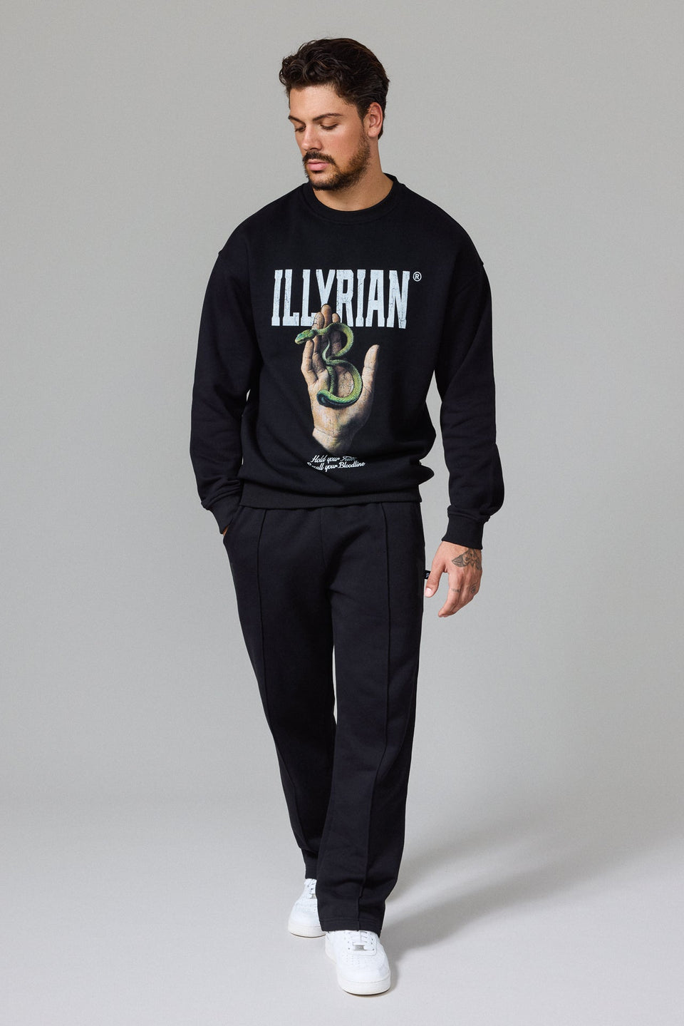 Illyrian Holy Sweater - Black