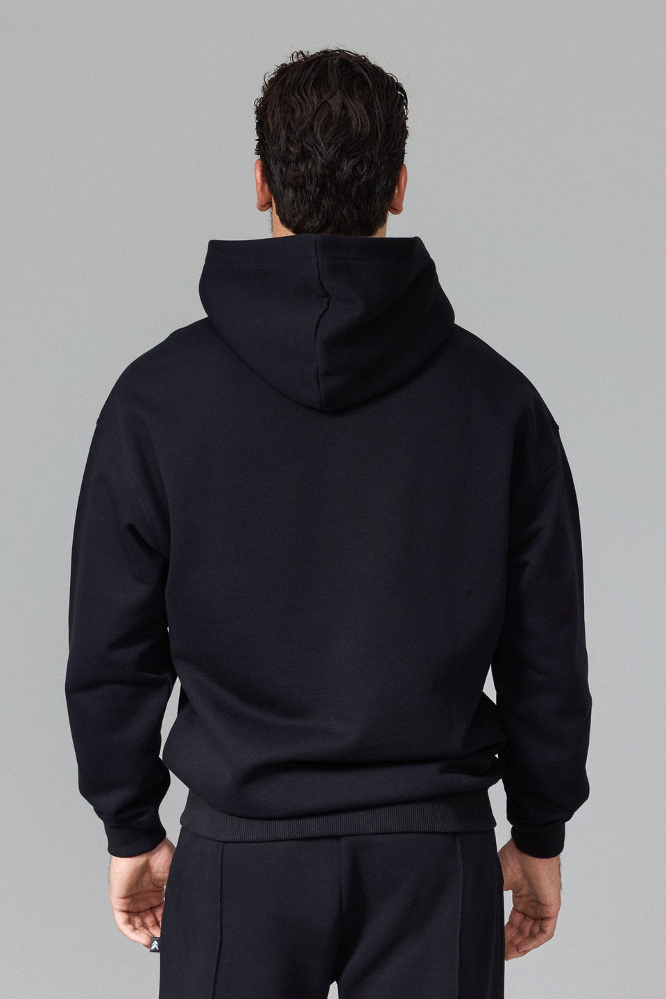 IB Zipped Hoodie - Black