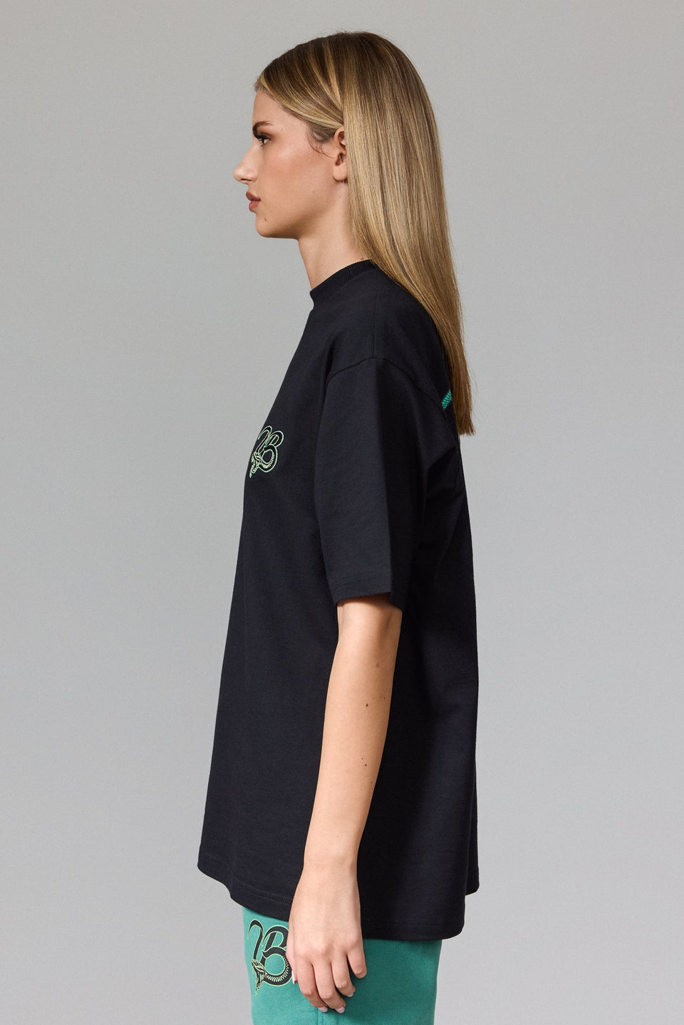 Illyrian Detailed Serpent T-shirt - Black