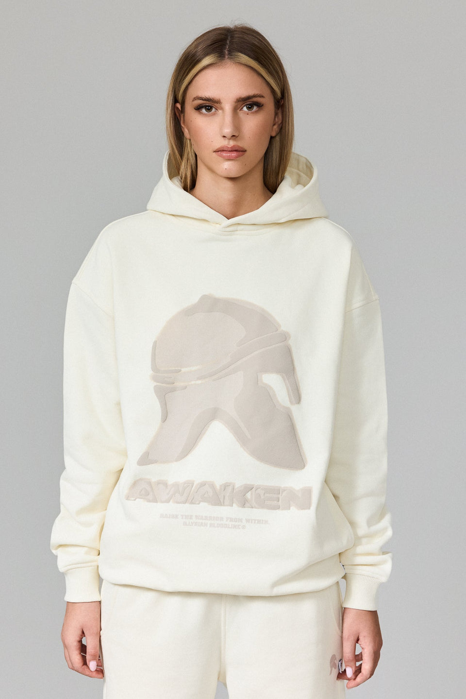 3D Helmet Hoodie - Off-White