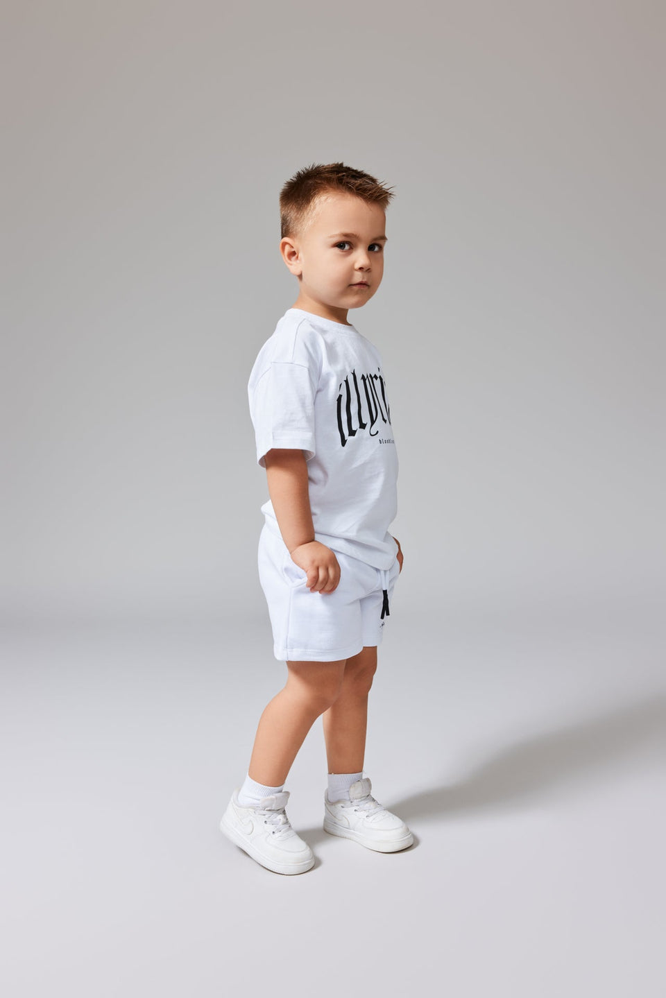 Illyrian Kids Signature Tee - Porcelain White