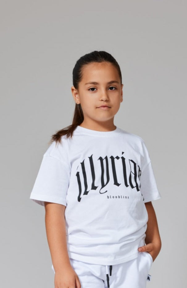 Illyrian Kids Signature Tee - Porcelain White