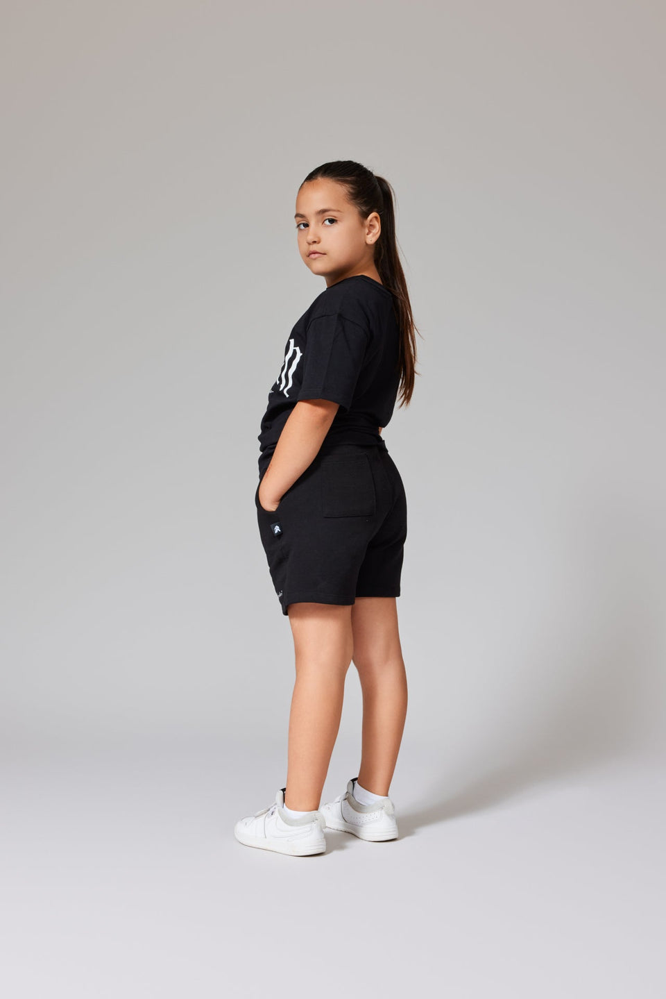 Illyrian Kids Signature Tee - Jet Black