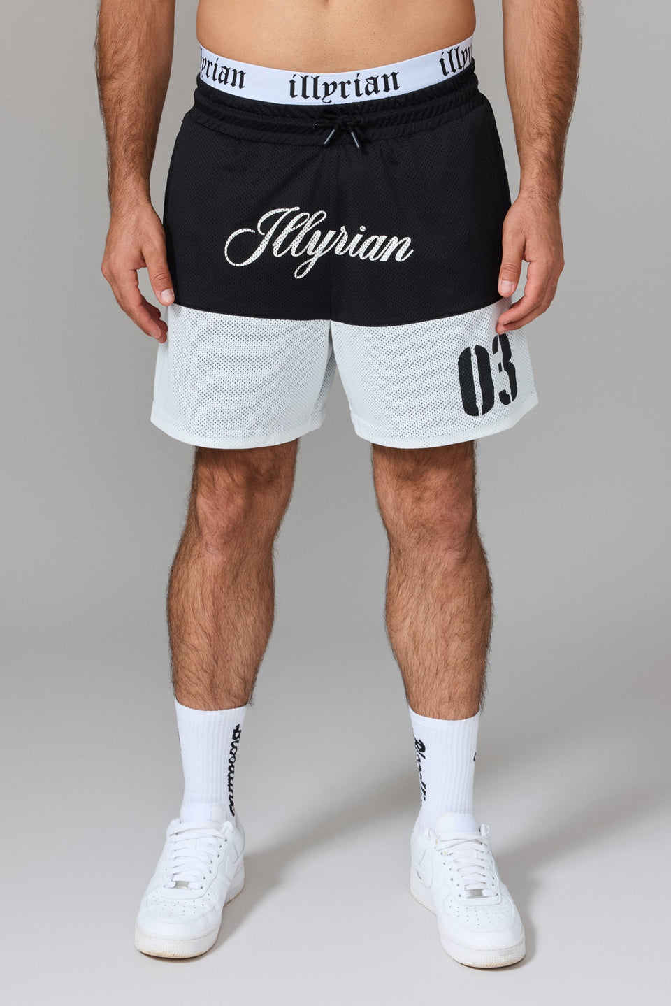 Bloodline Mesh Shorts - Black