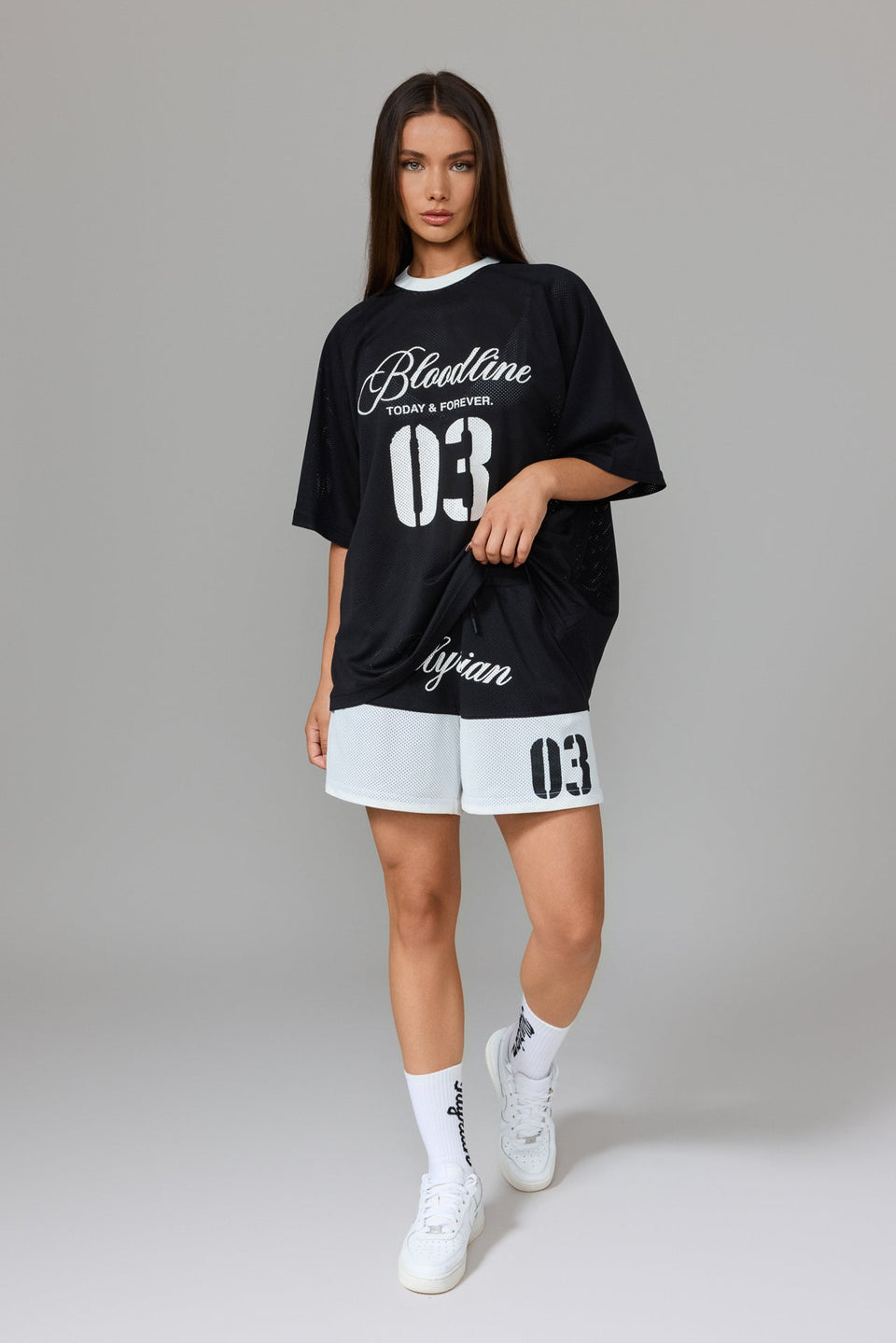 Bloodline Mesh Shorts - Black