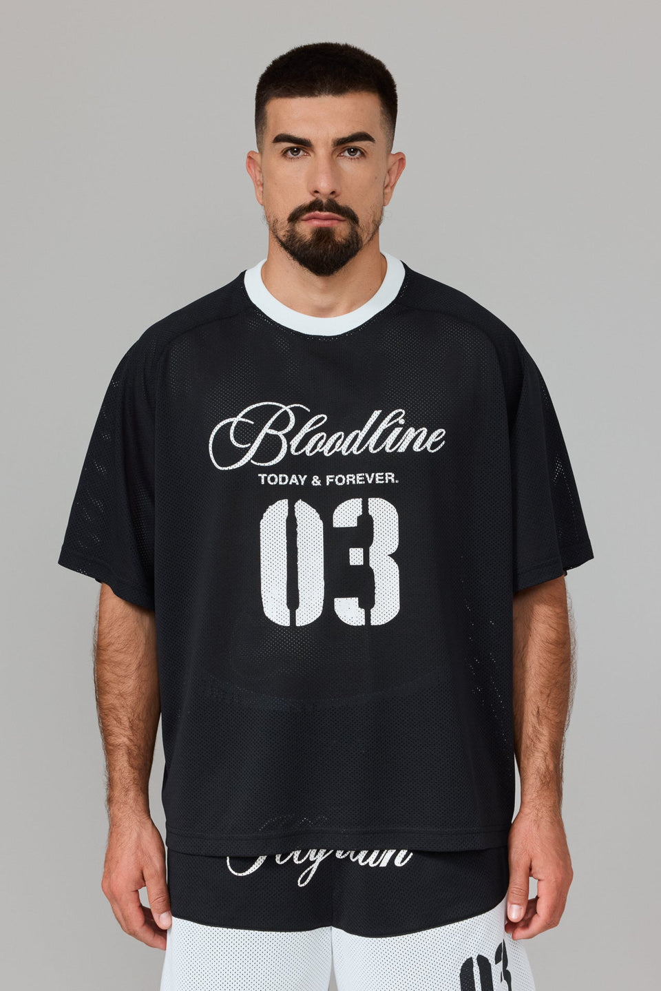 Bloodline Mesh T-shirt - Black