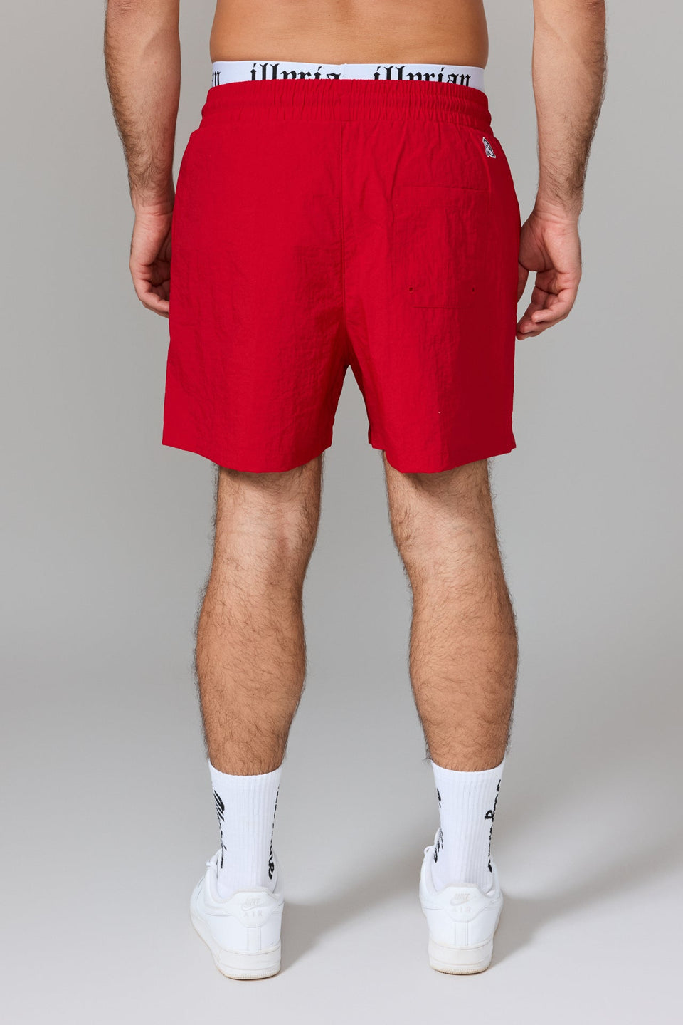 Illyrian TM Nylon Swimshorts - Red
