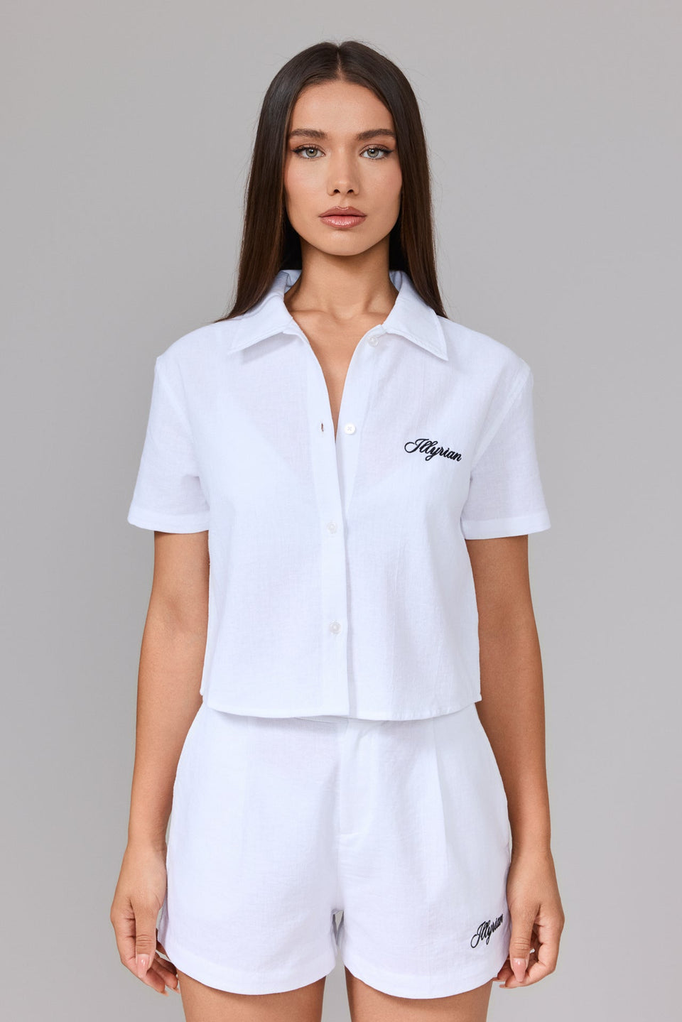 Women's Linen Shirt - White