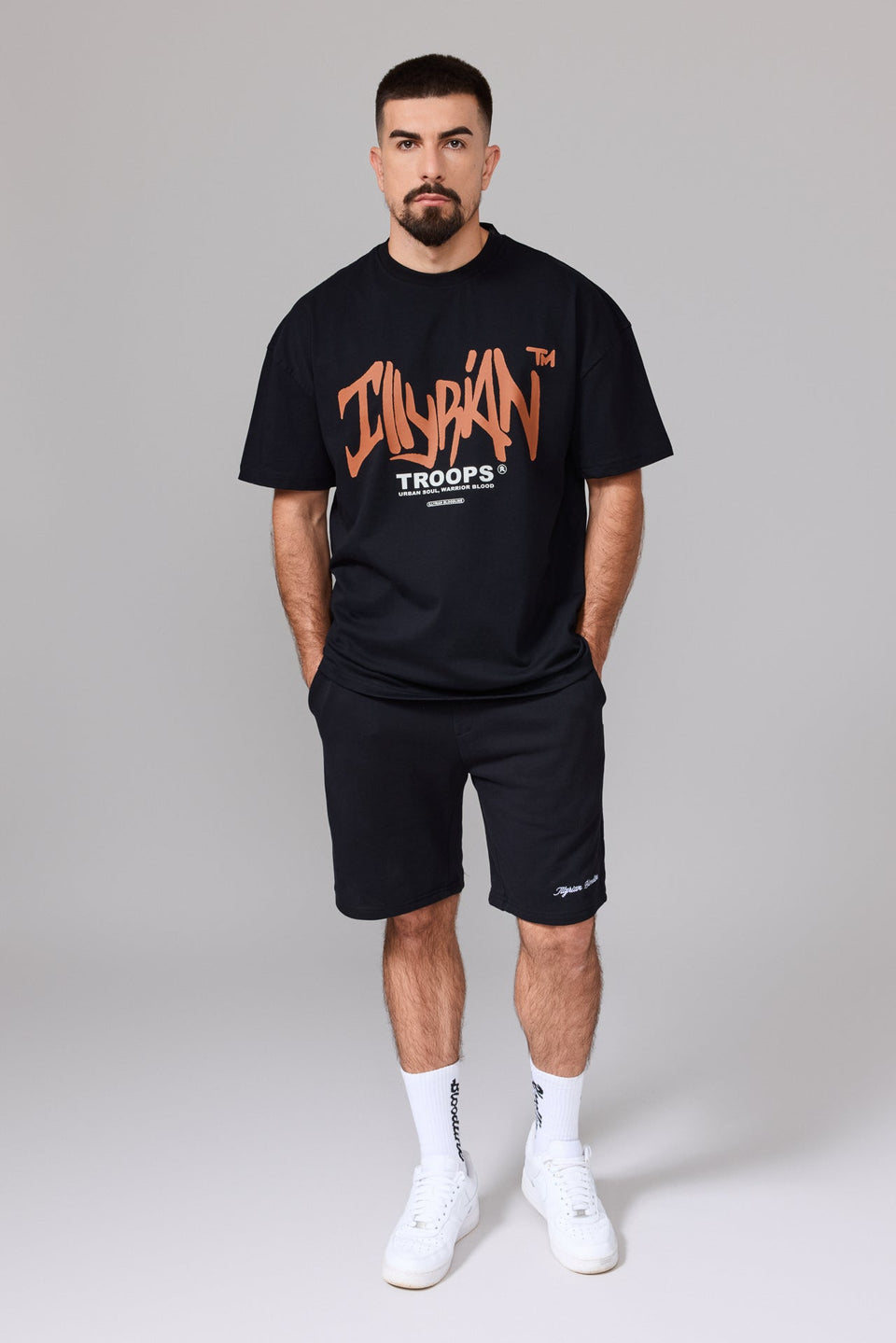 Illyrian Graffiti 25 T-shirt - Black