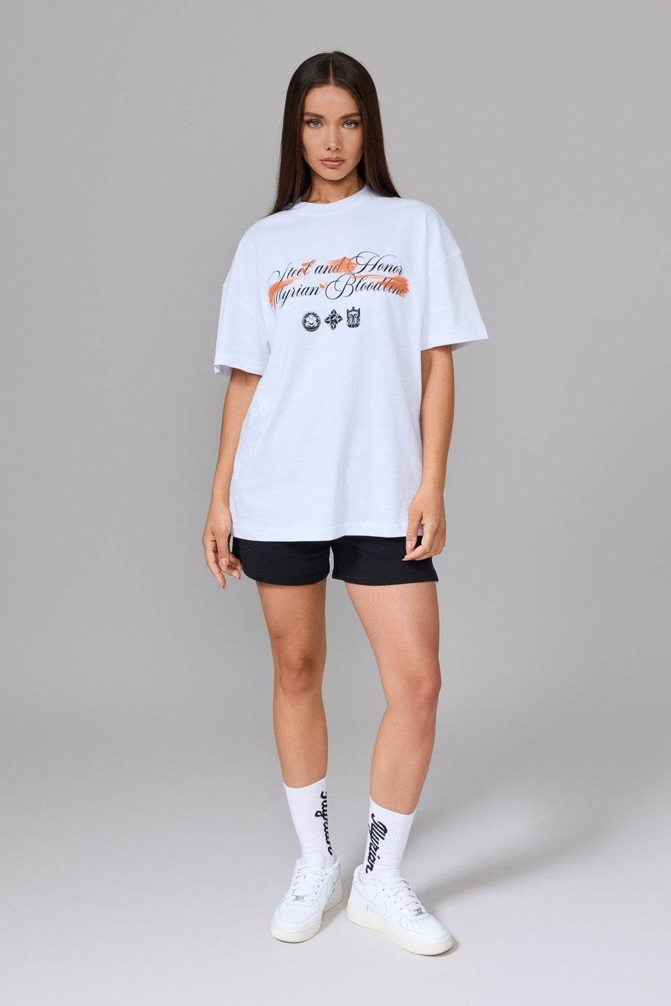Steel & Honor T-shirt - White