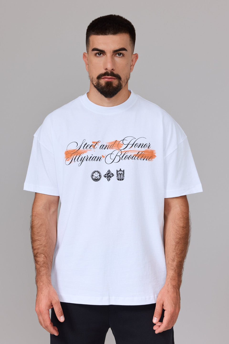 Steel & Honor T-shirt - White