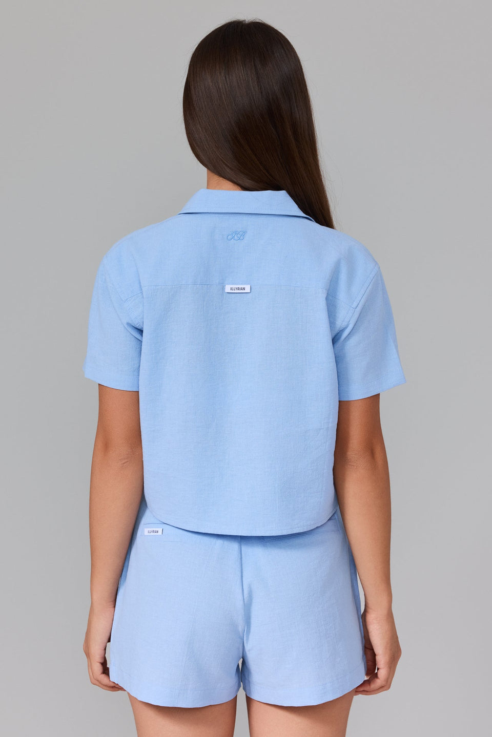 Women's Linen Shirt - Blue