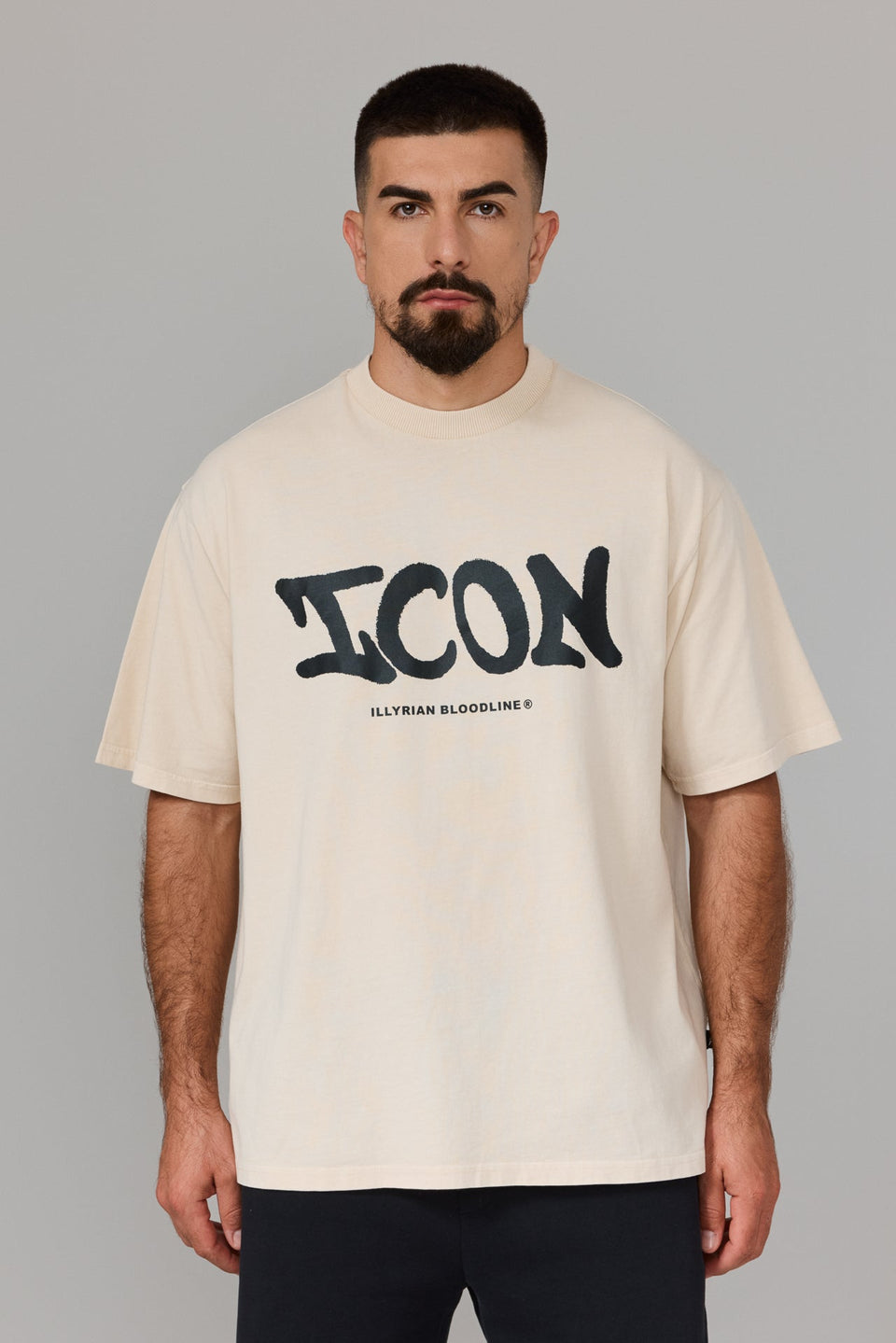 ICON T-shirt - Light Beige