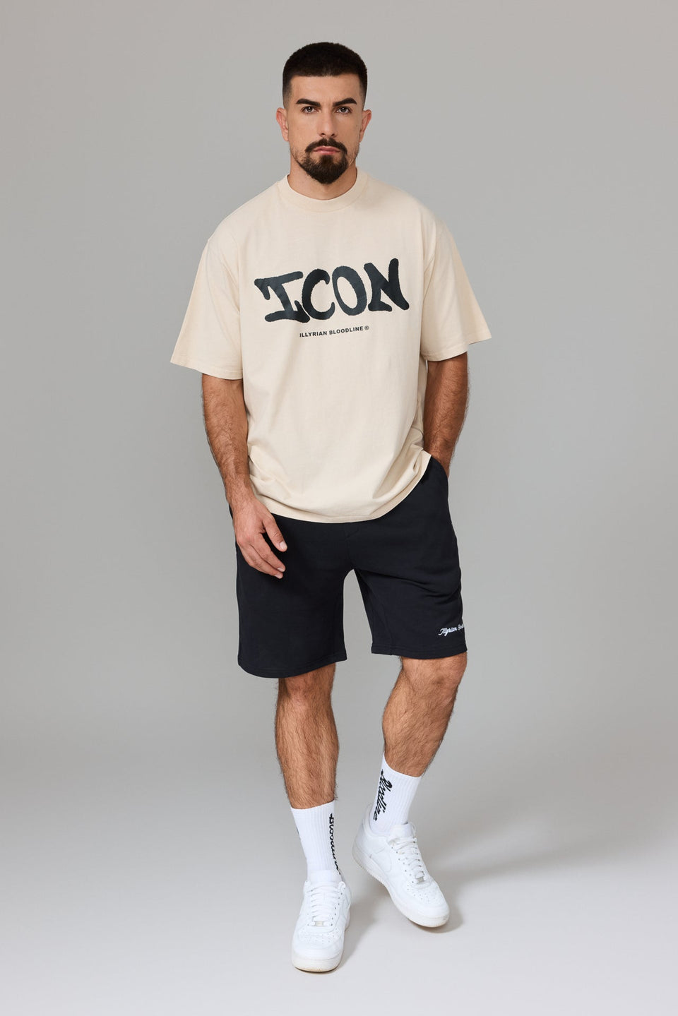 ICON T-shirt - Light Beige