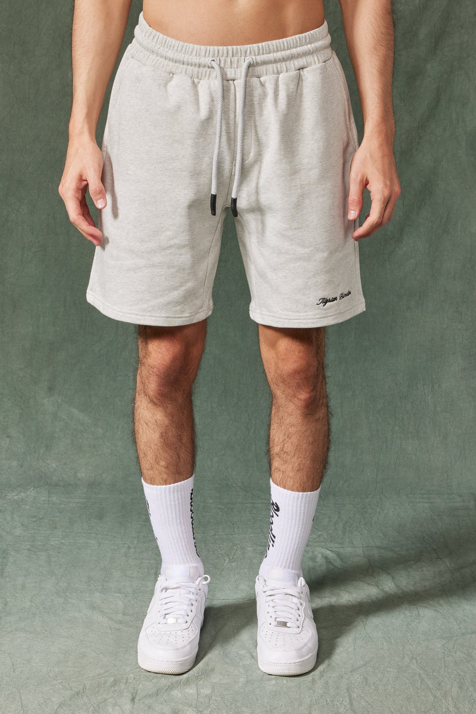 The Illyrian Cotton Shorts - Grey