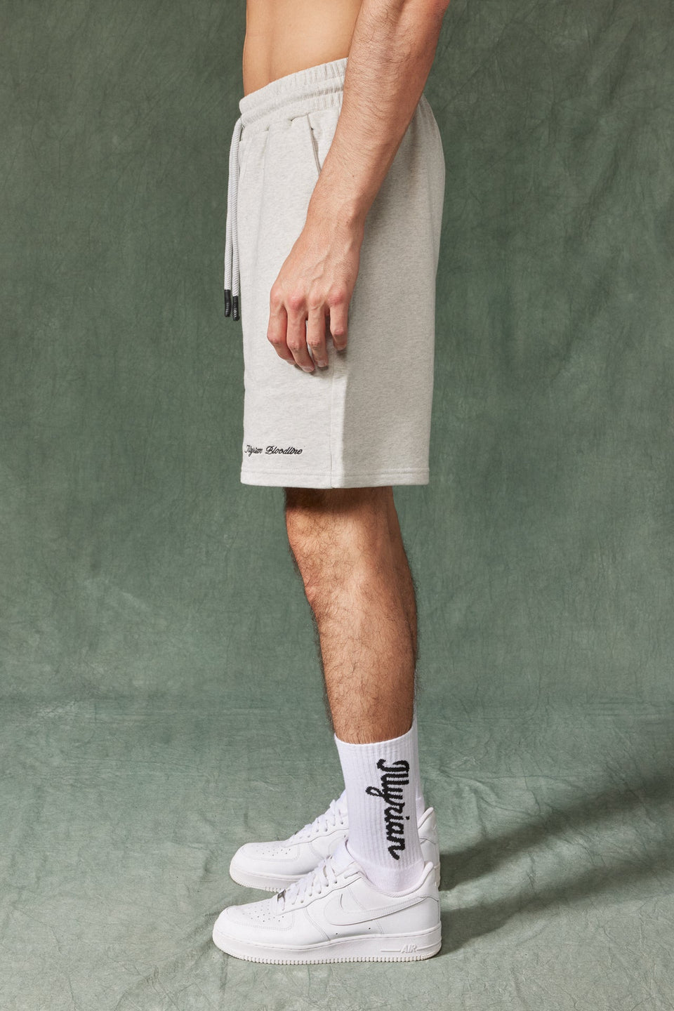 The Illyrian Cotton Shorts - Grey
