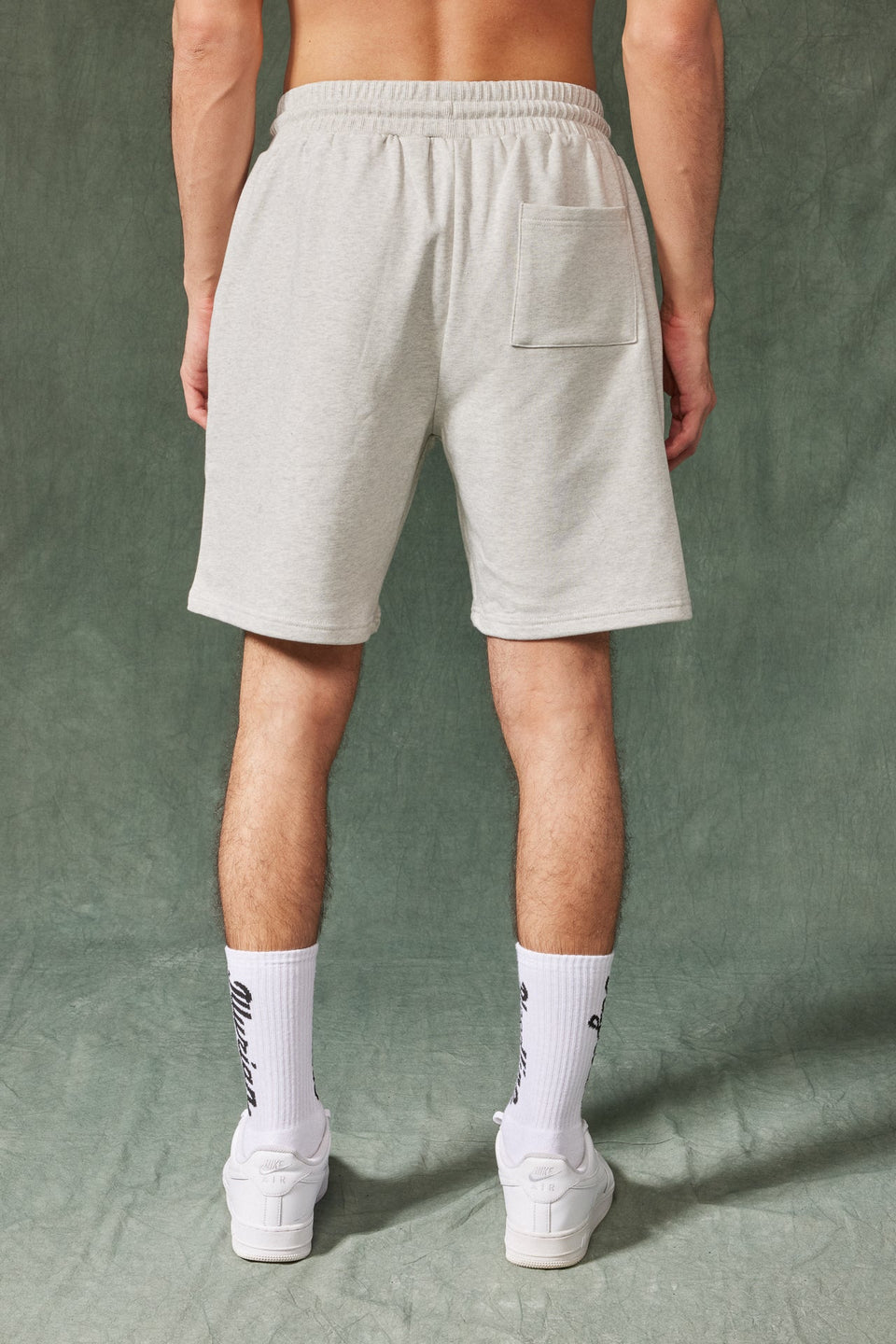 The Illyrian Cotton Shorts - Grey