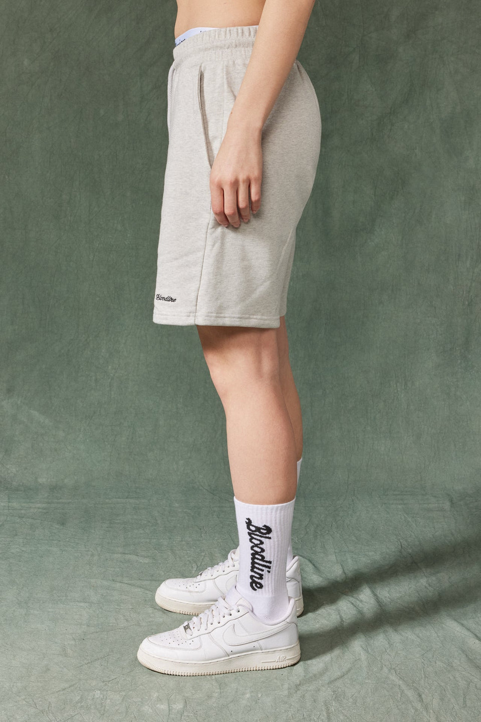 The Illyrian Cotton Shorts - Grey