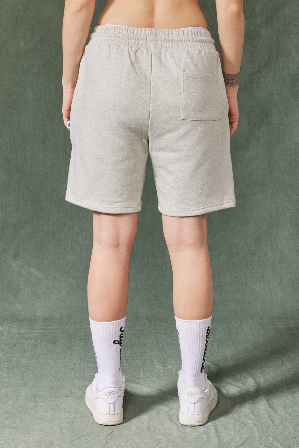 The Illyrian Cotton Shorts - Grey