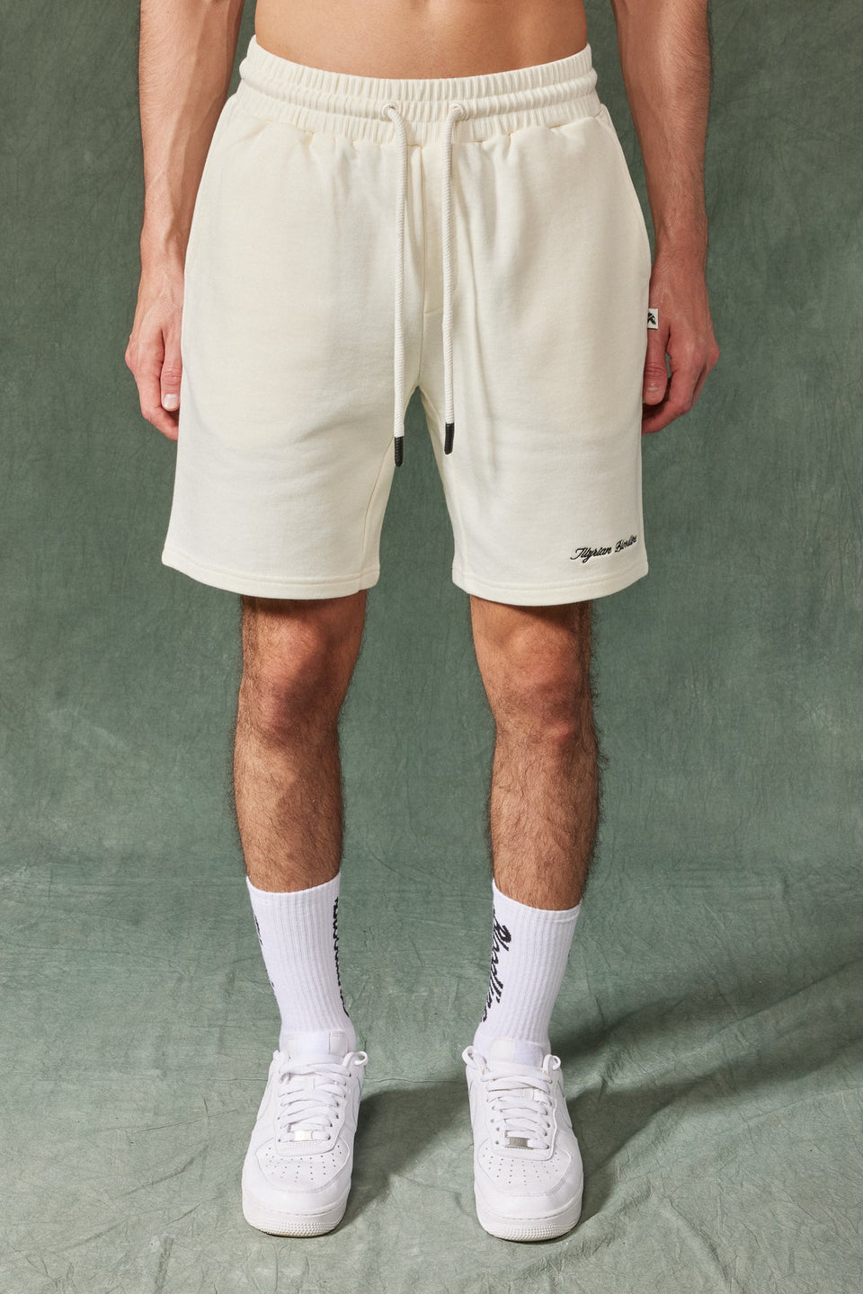 The Illyrian Cotton Shorts - White