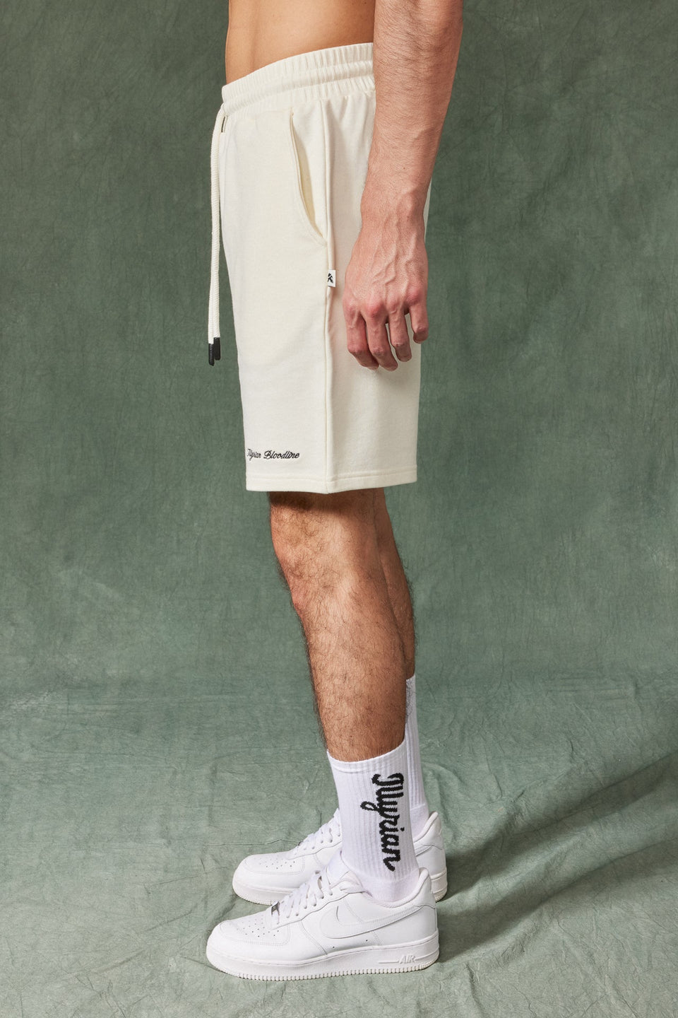 The Illyrian Cotton Shorts - White