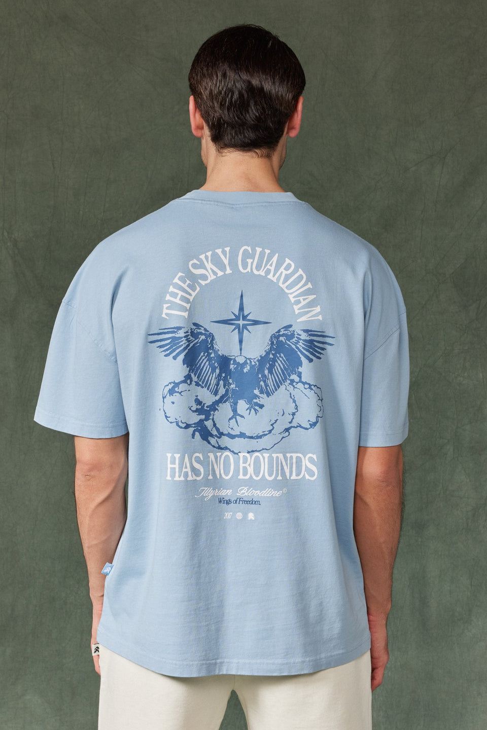 Sky Guardian T-shirt - Light Blue