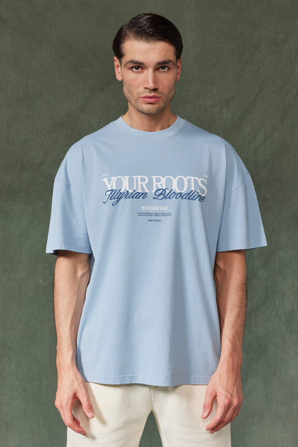Your Roots T-shirt - Light Blue