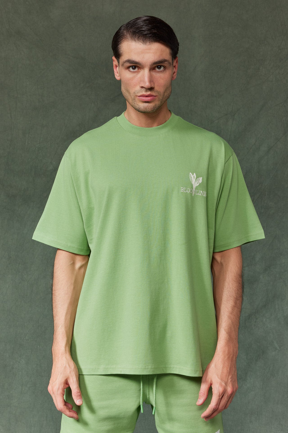 Illyrian Bloom T-shirt - Green