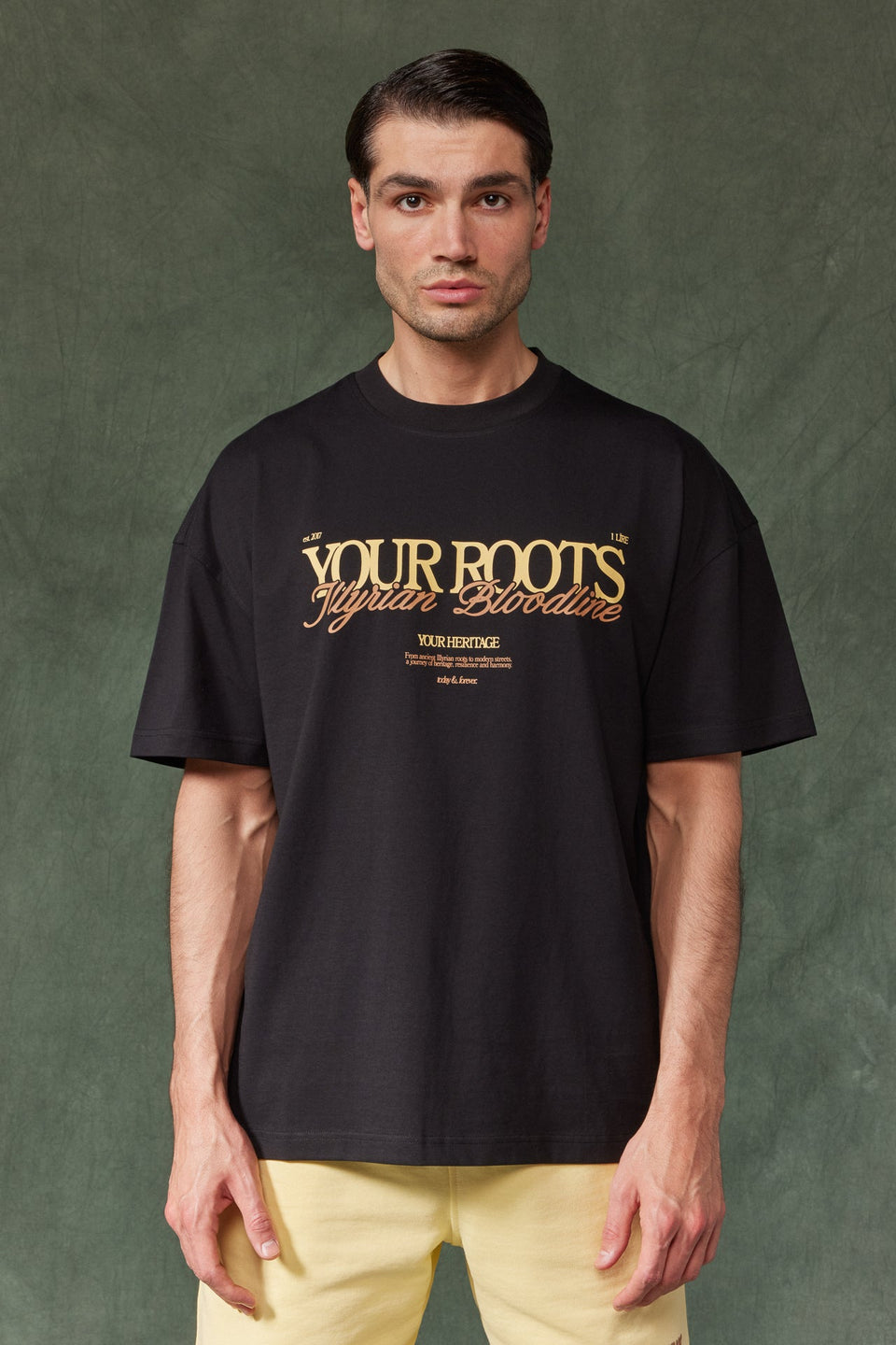 Your Roots T-shirt - Black