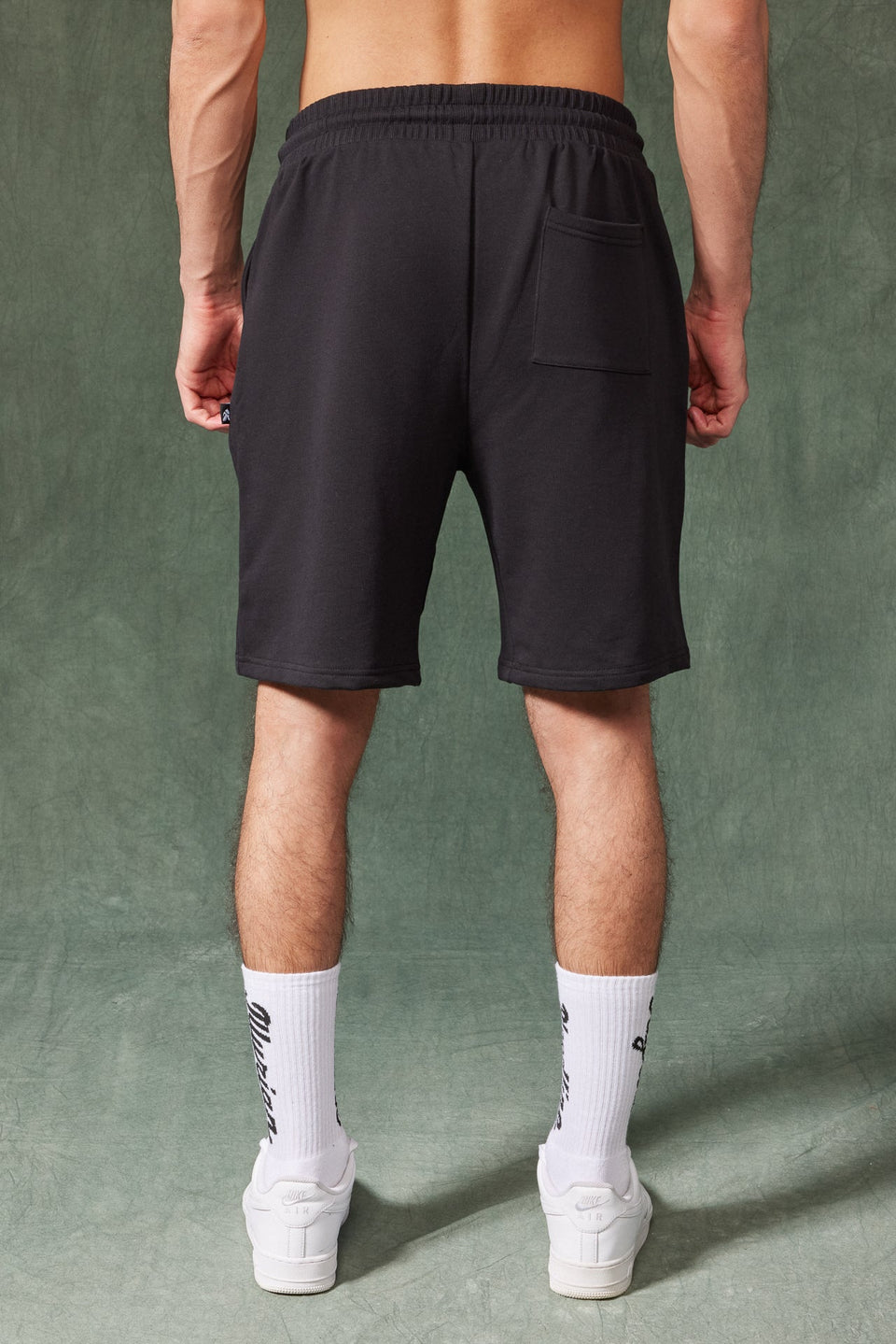 The Illyrian Cotton Shorts - Black