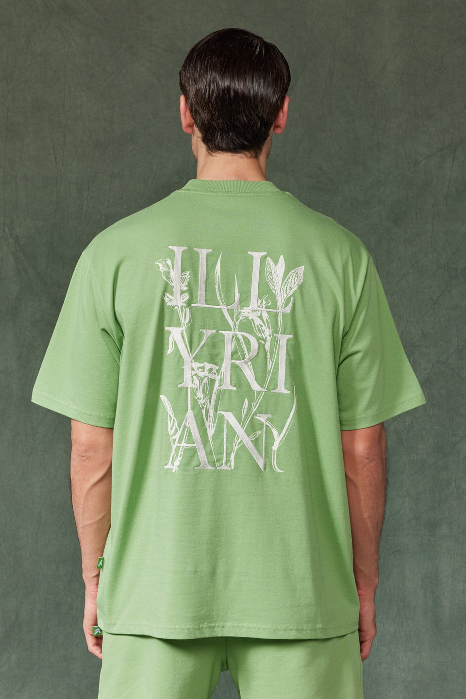 Illyrian Bloom T-shirt - Green
