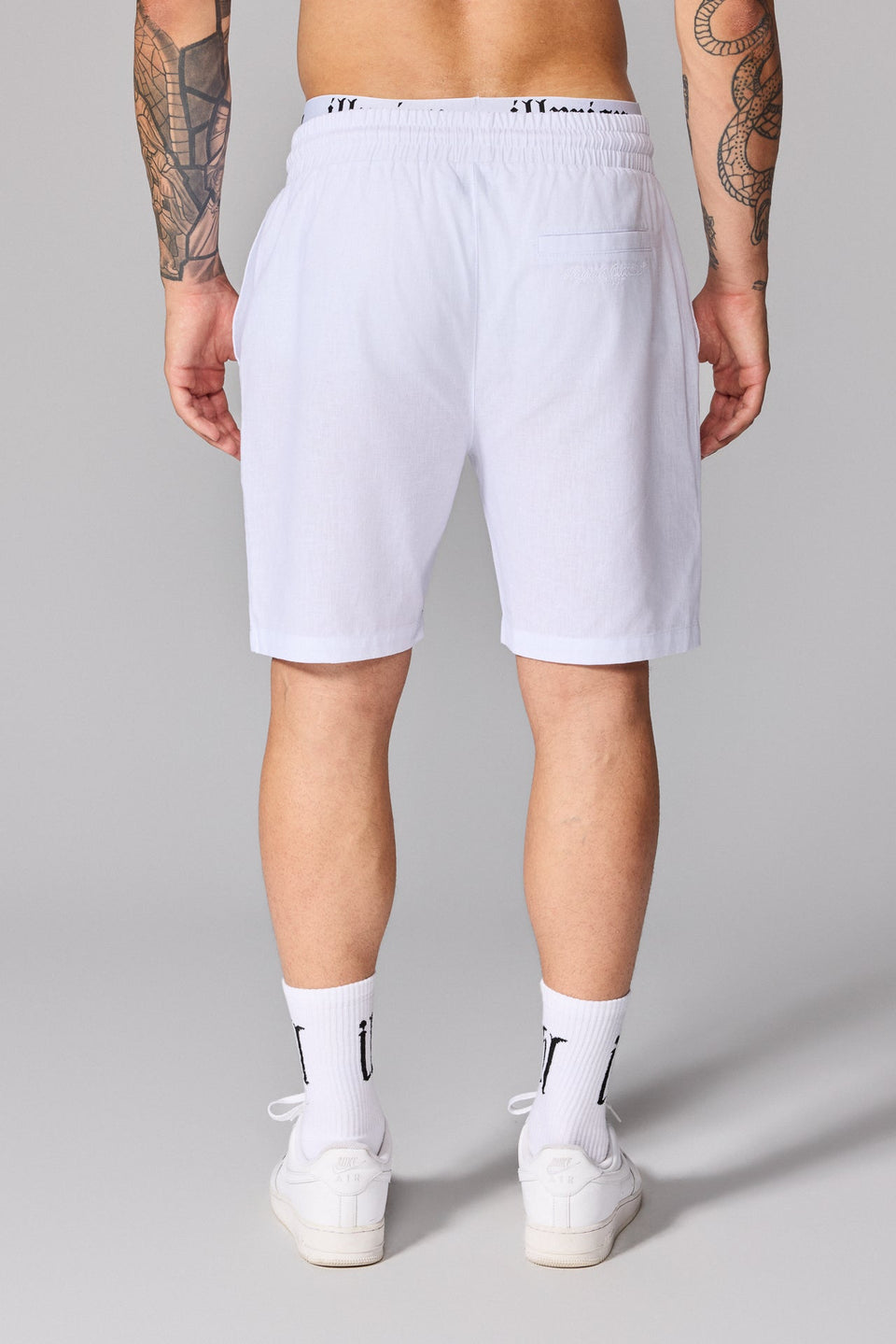 Men’s S26 Linen Shorts - White