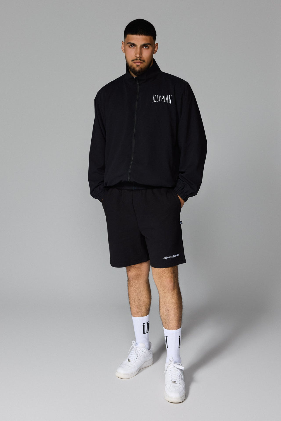Illyrian Track Jacket - Black