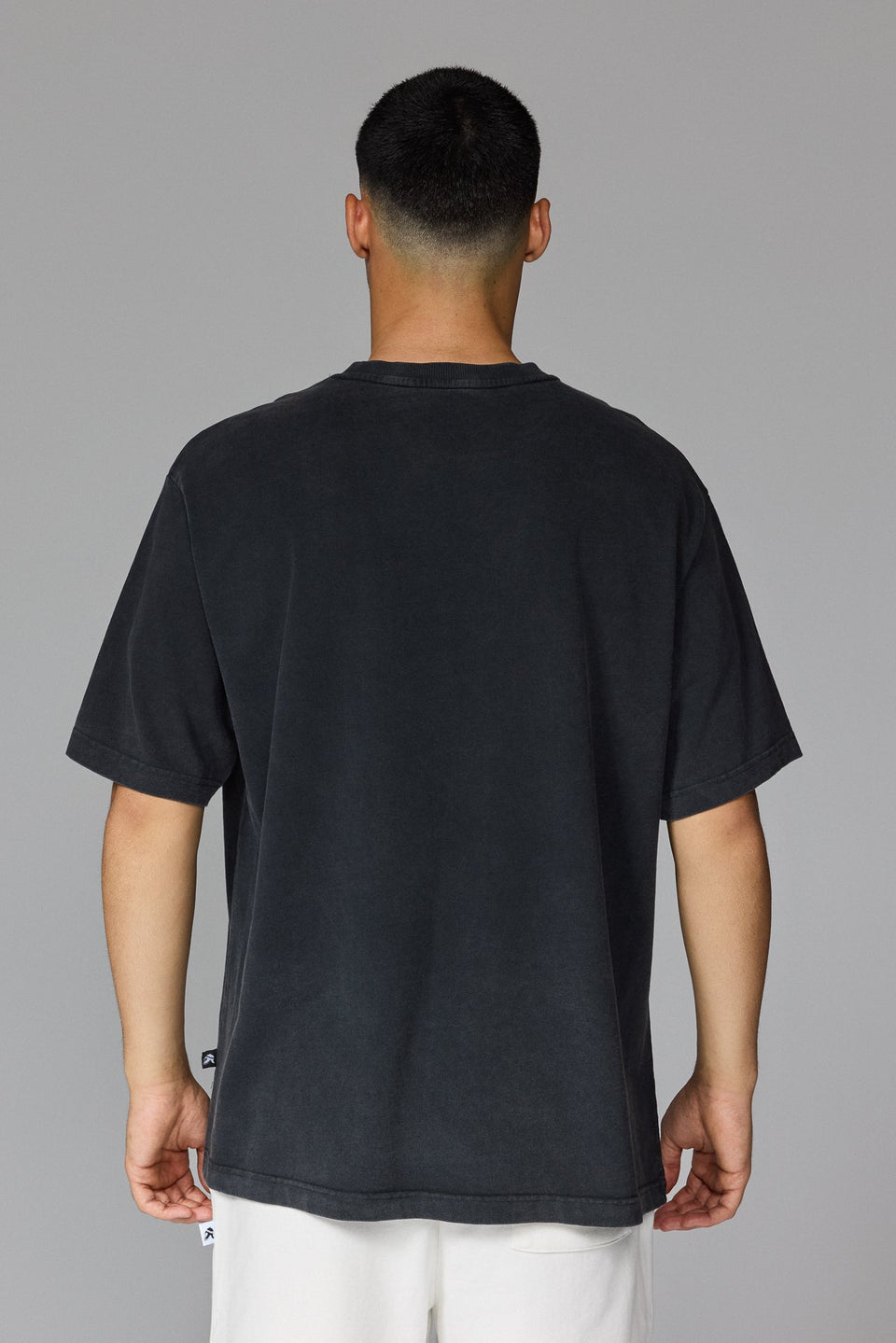 Fight Hard T-shirt - Washed Black