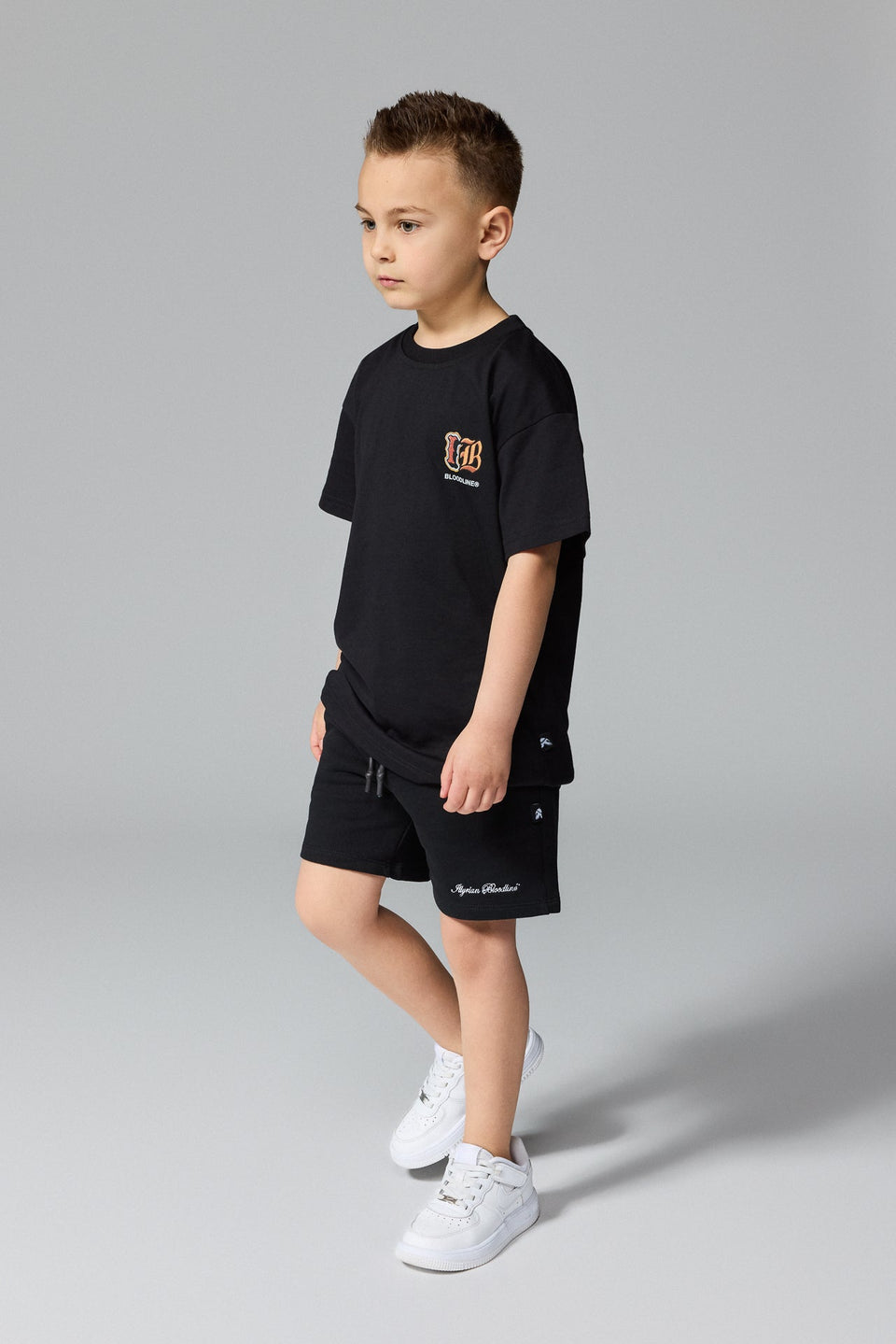 Kids' Artwork T-shirt - Black