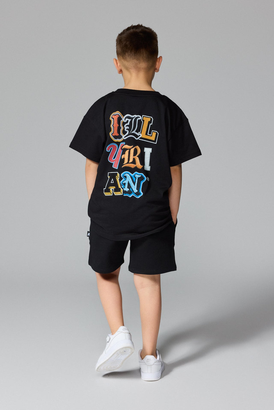 Kids' Artwork T-shirt - Black