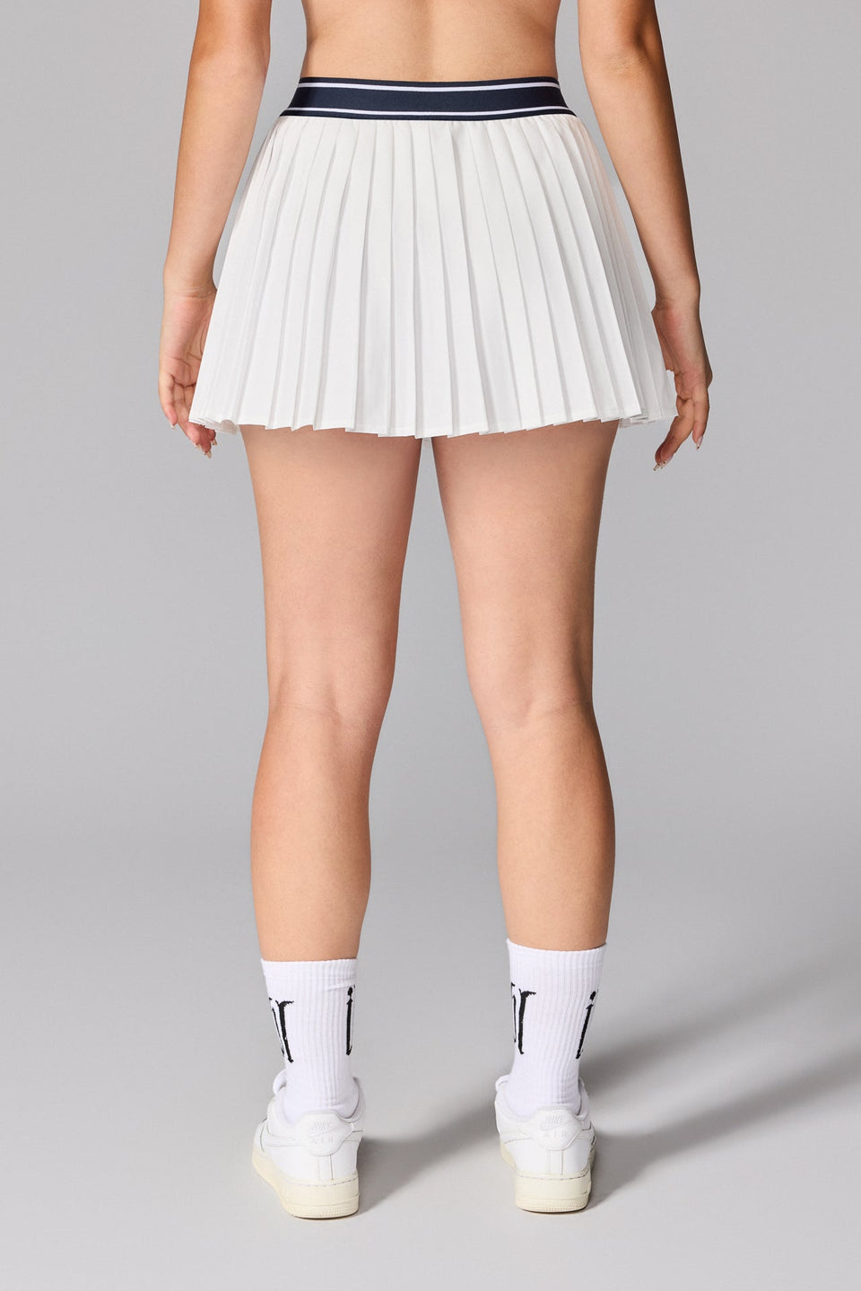 Illyrian Pleated Skirt - White